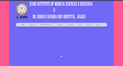 Desktop Screenshot of icaremedicalcollege.in